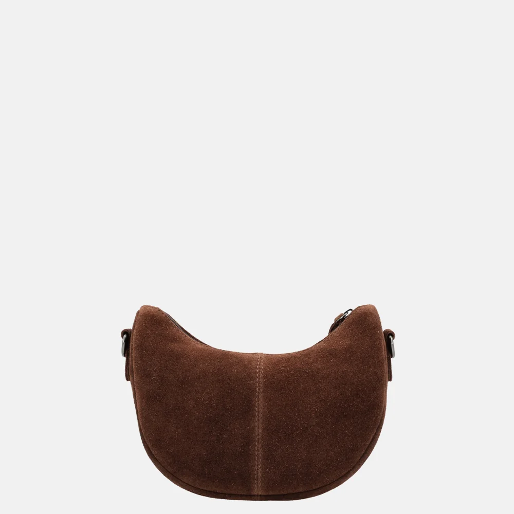 Hide & Stitches Brazos crossbody tas S donkerbruin bij Duifhuizen