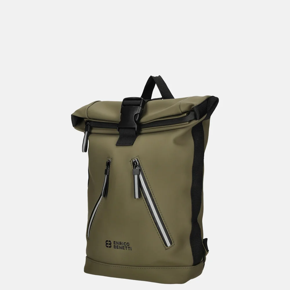 Enrico Benetti Bergen rugzak S olijfgroen bij Duifhuizen