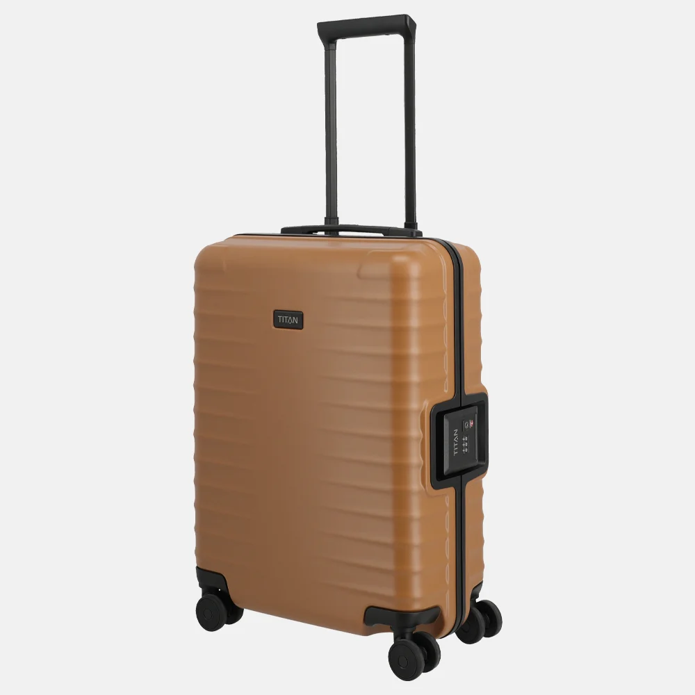 Titan Overseas handbagage koffer 55 cm canyon bronze bij Duifhuizen