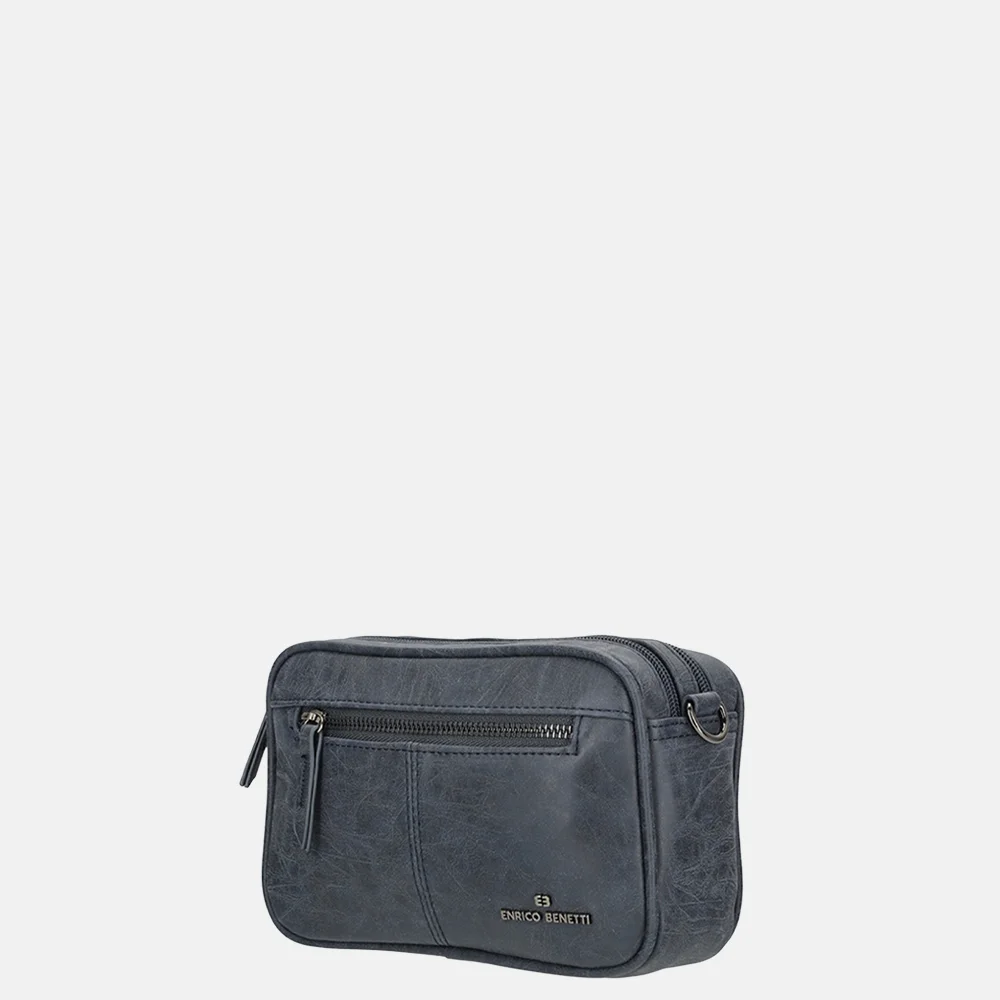 Enrico Benetti Stacey crossbody tas blauw bij Duifhuizen