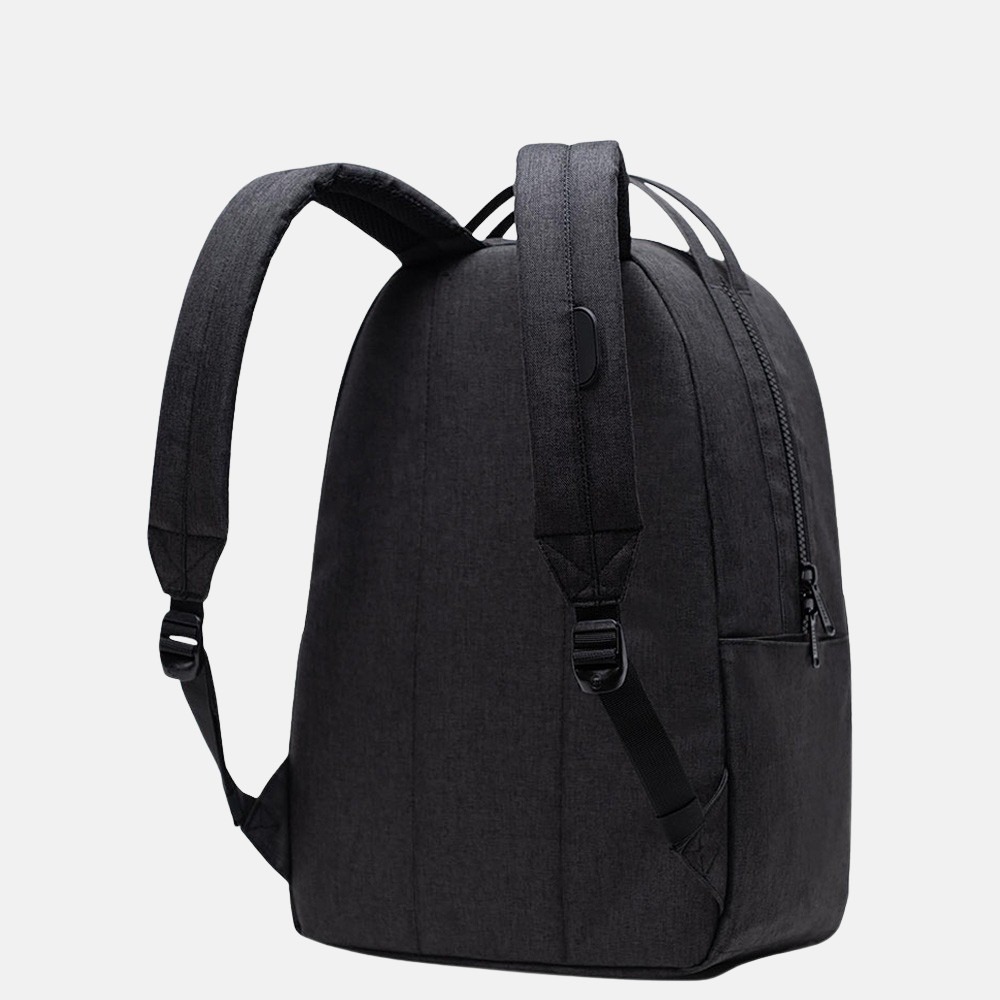 Herschel Miller rugzak 13 inch black crosshatch bij Duifhuizen
