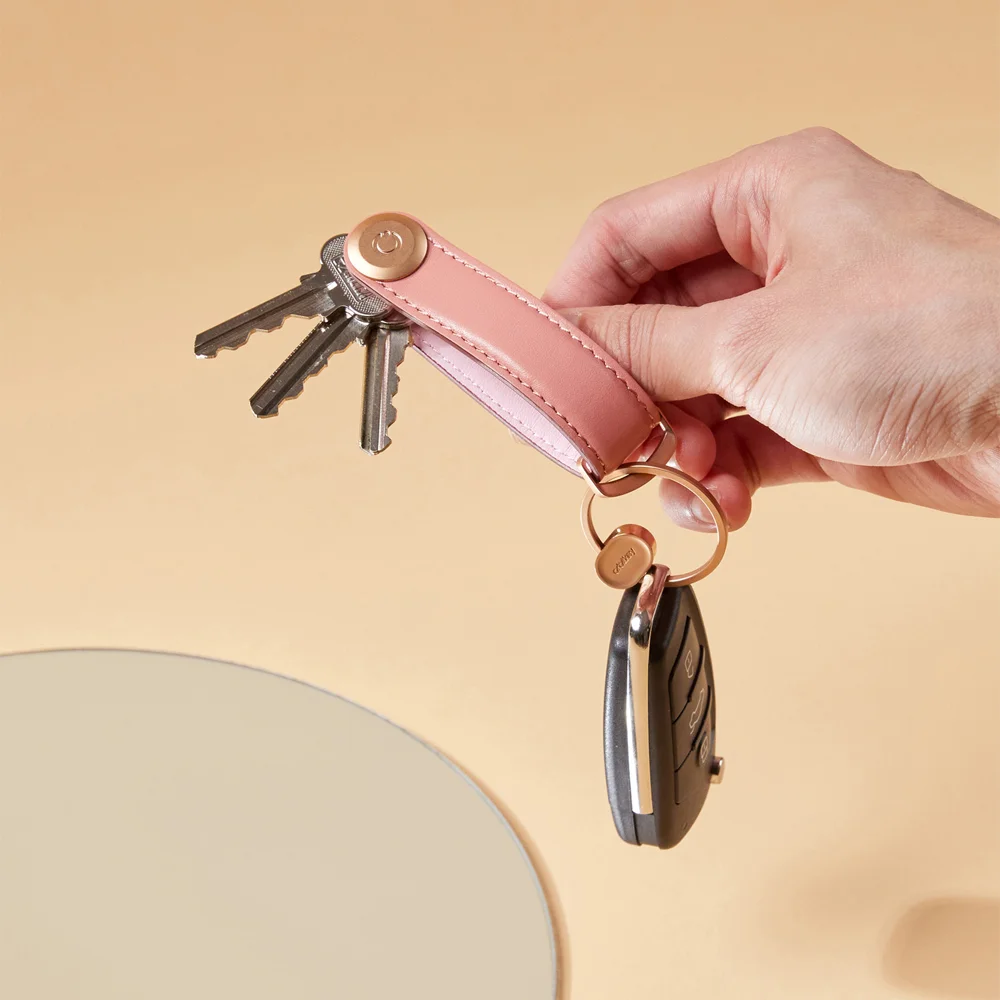 Orbitkey sleuteletui + ring V2 giftset cotton candy bij Duifhuizen