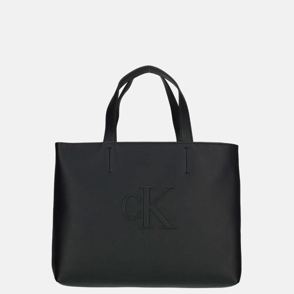 Calvin Klein Sculpted mini handtas black bij Duifhuizen