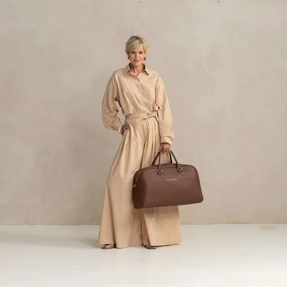 Suitsuit Fab Seventies weekendtas rawhide bij Duifhuizen