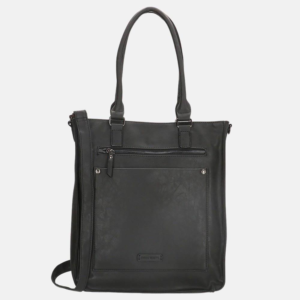 Enrico Benetti Bobbi shopper 14 inch black bij Duifhuizen