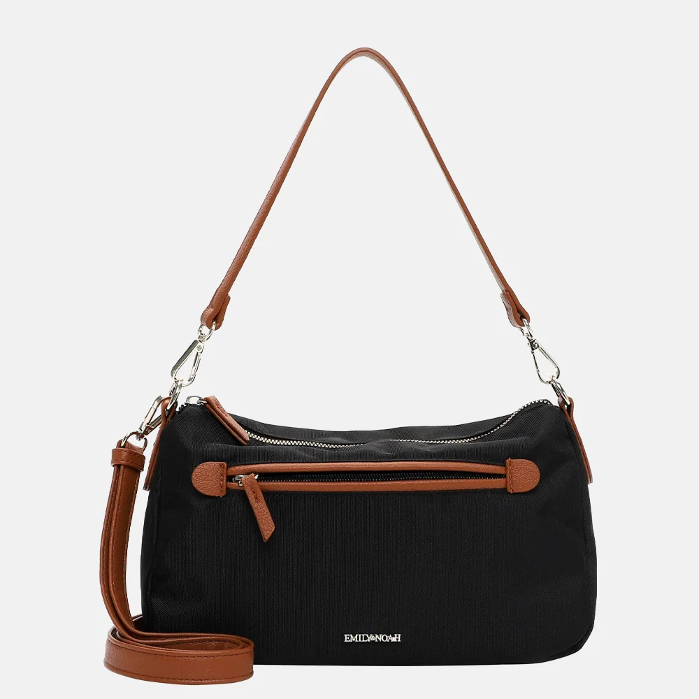 Emily & Noah Jarina crossbody tas zwart