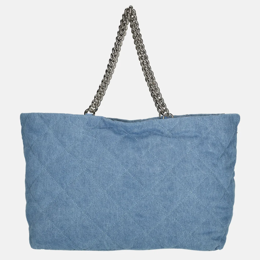 Liu Jo shopper L light denim bij Duifhuizen