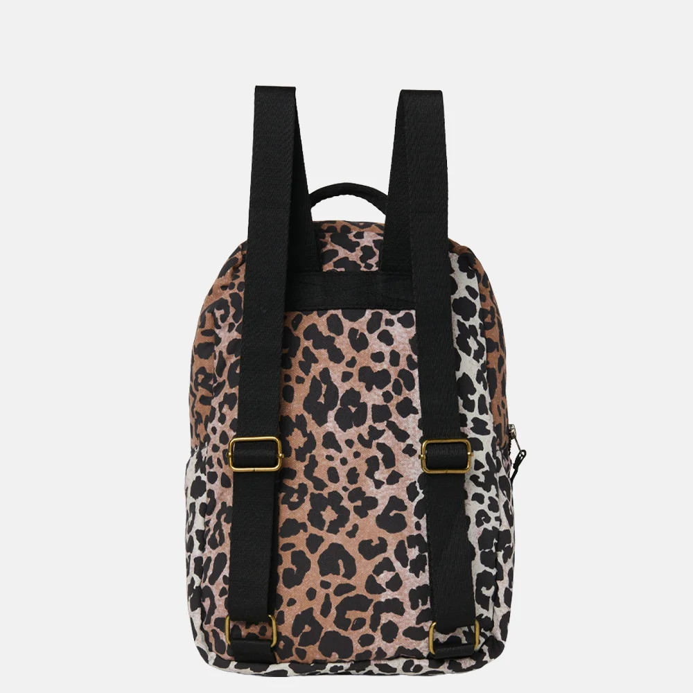 Studio Noos soft cotton Midi kinderrugzak hazel leopard bij Duifhuizen