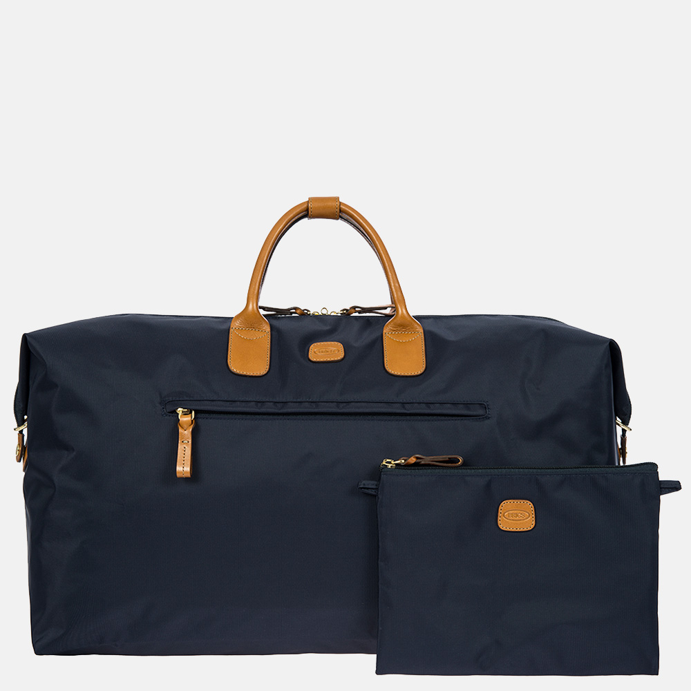 Bric's X-Bag weekendtas L ocean blue bij Duifhuizen