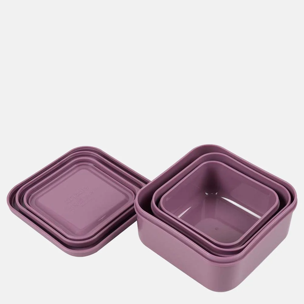 Trixie 3-delig lunchbox Mrs. Peacock bij Duifhuizen