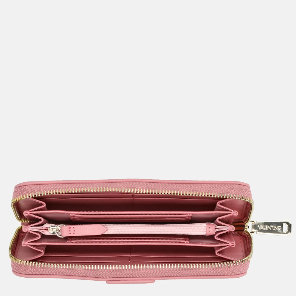 Valentino Bags Babette Re portemonnee rosa bij Duifhuizen