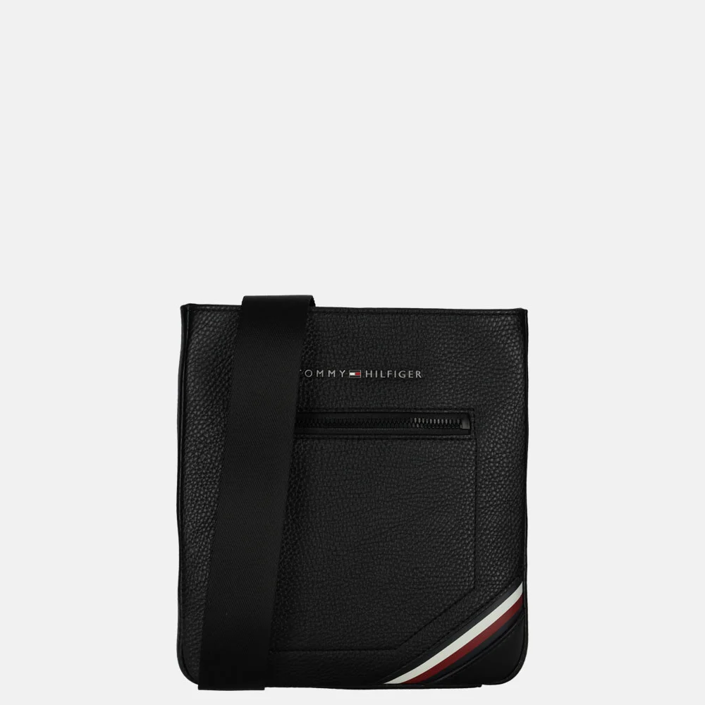 Tommy Hilfiger Central schoudertas black bij Duifhuizen