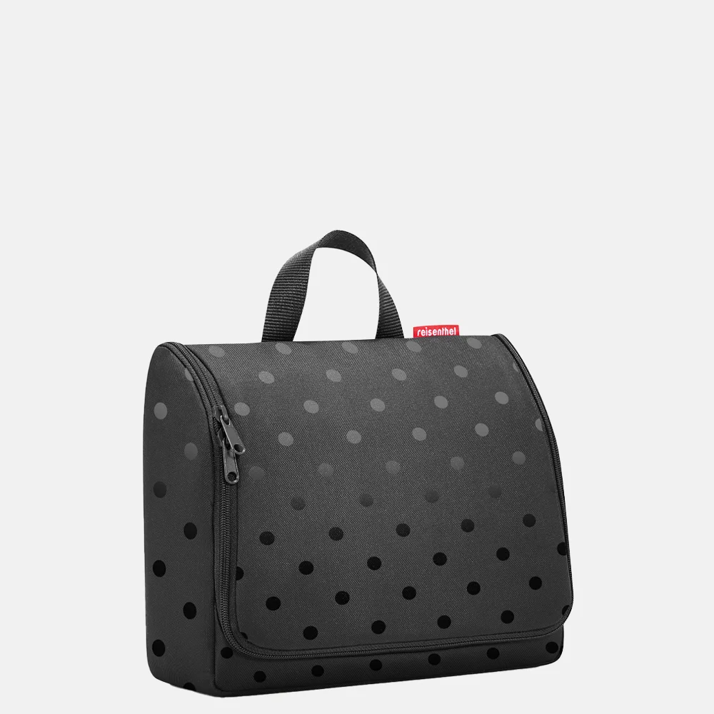 Reisenthel toilettas XL glossy dots black