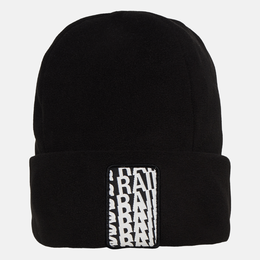 Rains Fleece Beanie black bij Duifhuizen