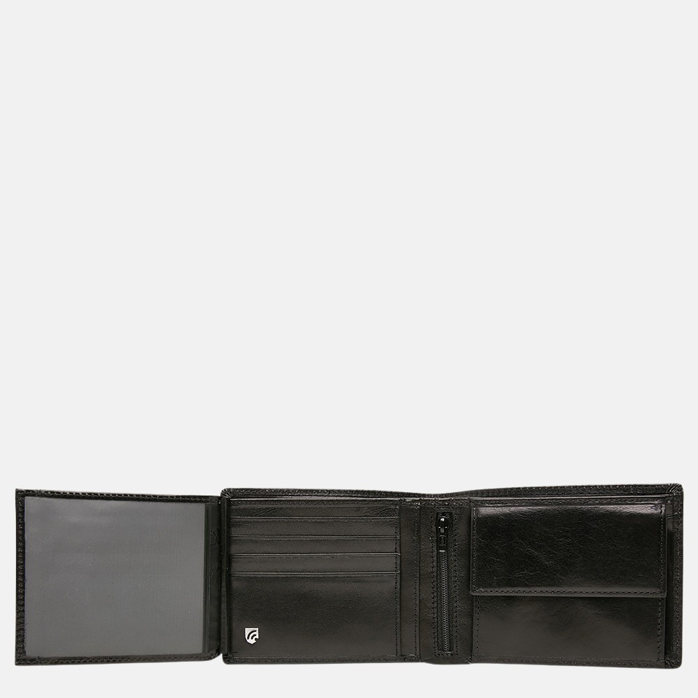 Castelijn & Beerens Gaucho billfold zwart bij Duifhuizen