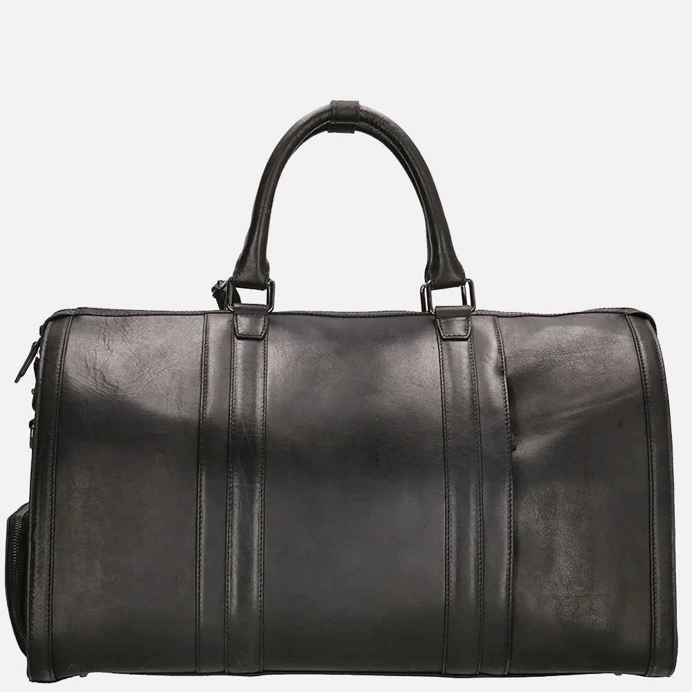 Genicci Charles weekendtas 55 cm zwart bij Duifhuizen