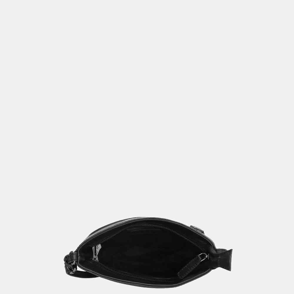 Genicci Meringue schoudertas zwart bij Duifhuizen