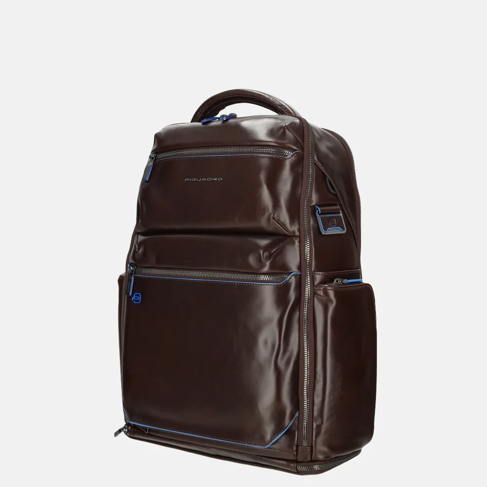 Piquadro Blue square laptoprugzak 15 inch morro bij Duifhuizen