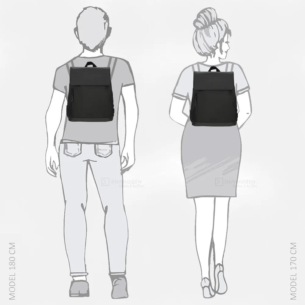 Daniel Ray Karratha rugzak S zwart bij Duifhuizen