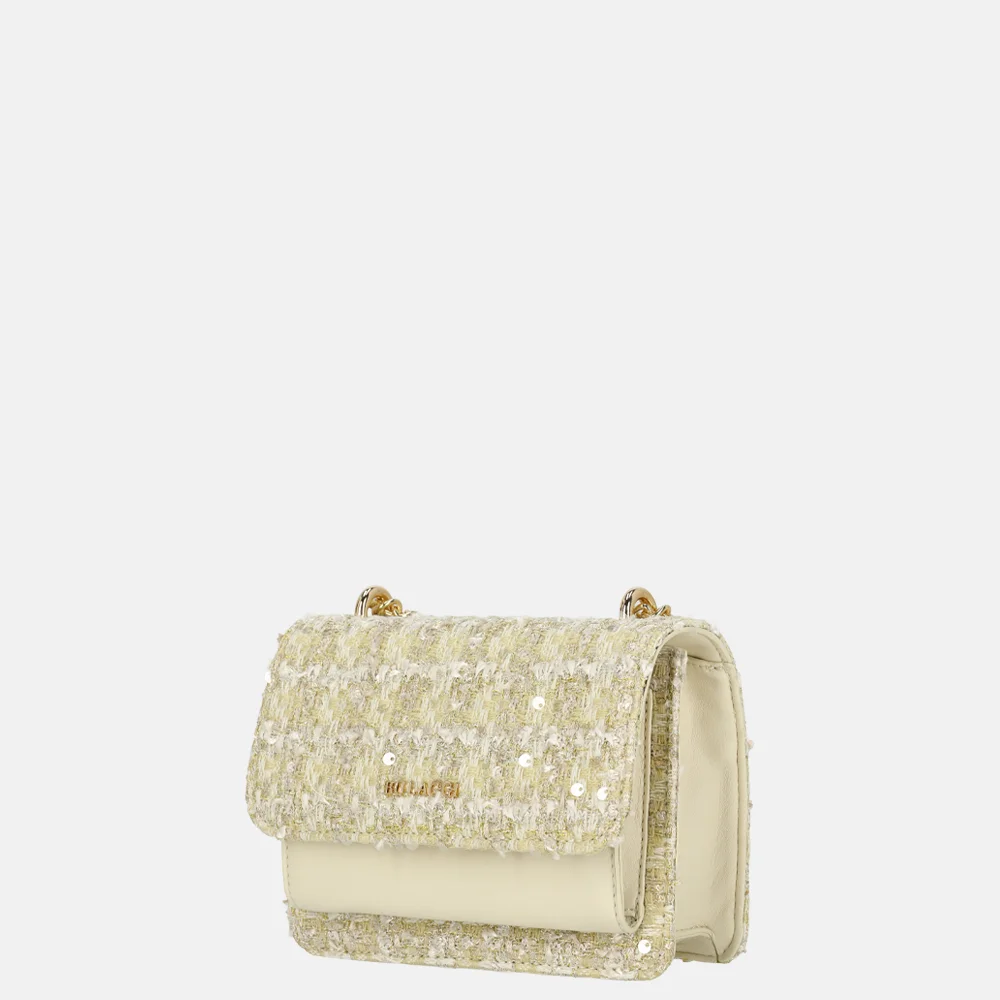 Bulaggi Carly crossover crossbody tas creme bij Duifhuizen