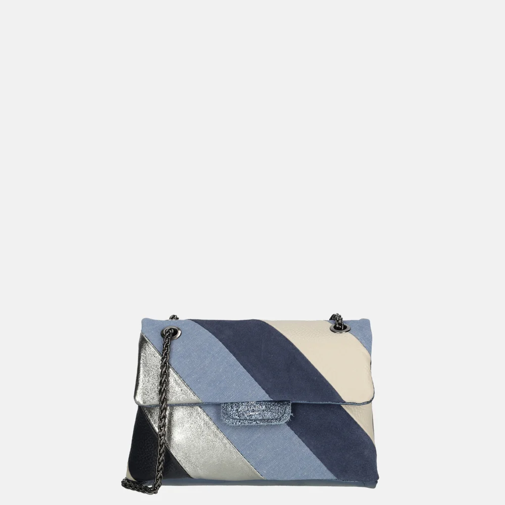 Charm London crossbody tas jeans bij Duifhuizen