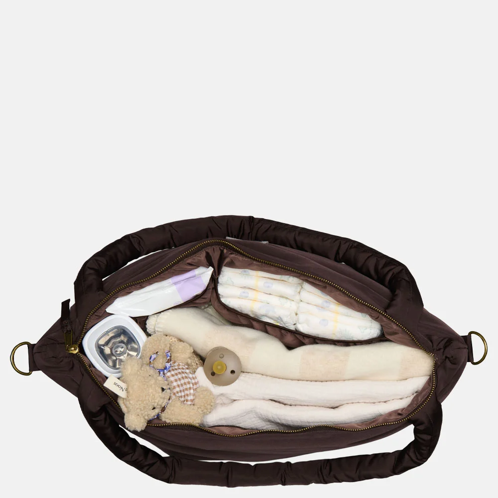 Studio Noos Puffy luiertas brown bij Duifhuizen