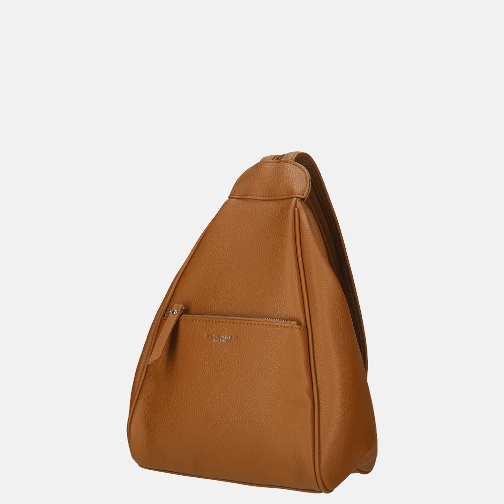 Flora & Co rugzak camel bij Duifhuizen