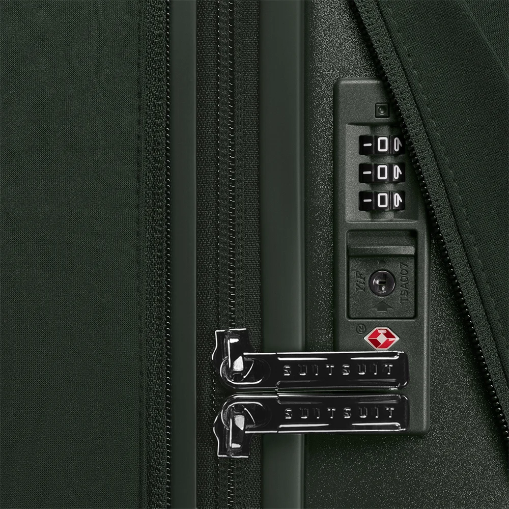 Suitsuit Mystique kofferhoes 76 cm dark olive bij Duifhuizen