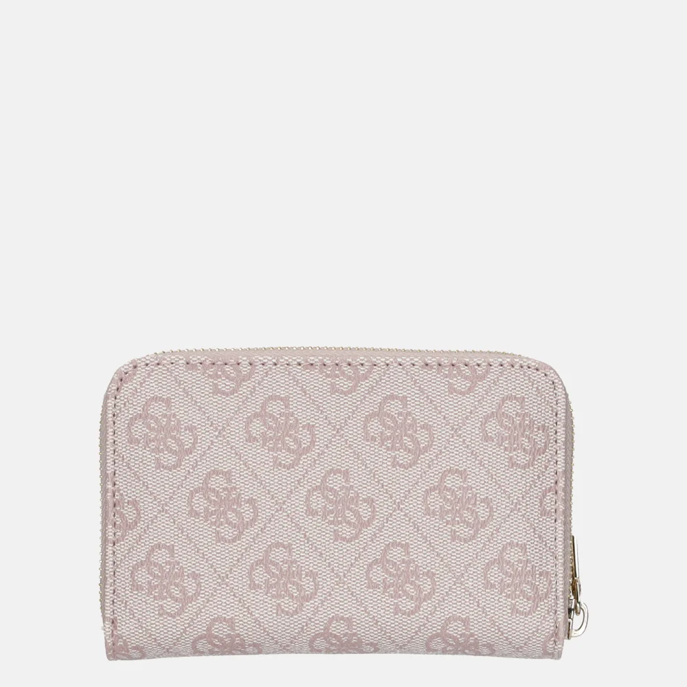 Guess Zamira portemonnee orchid logo bij Duifhuizen