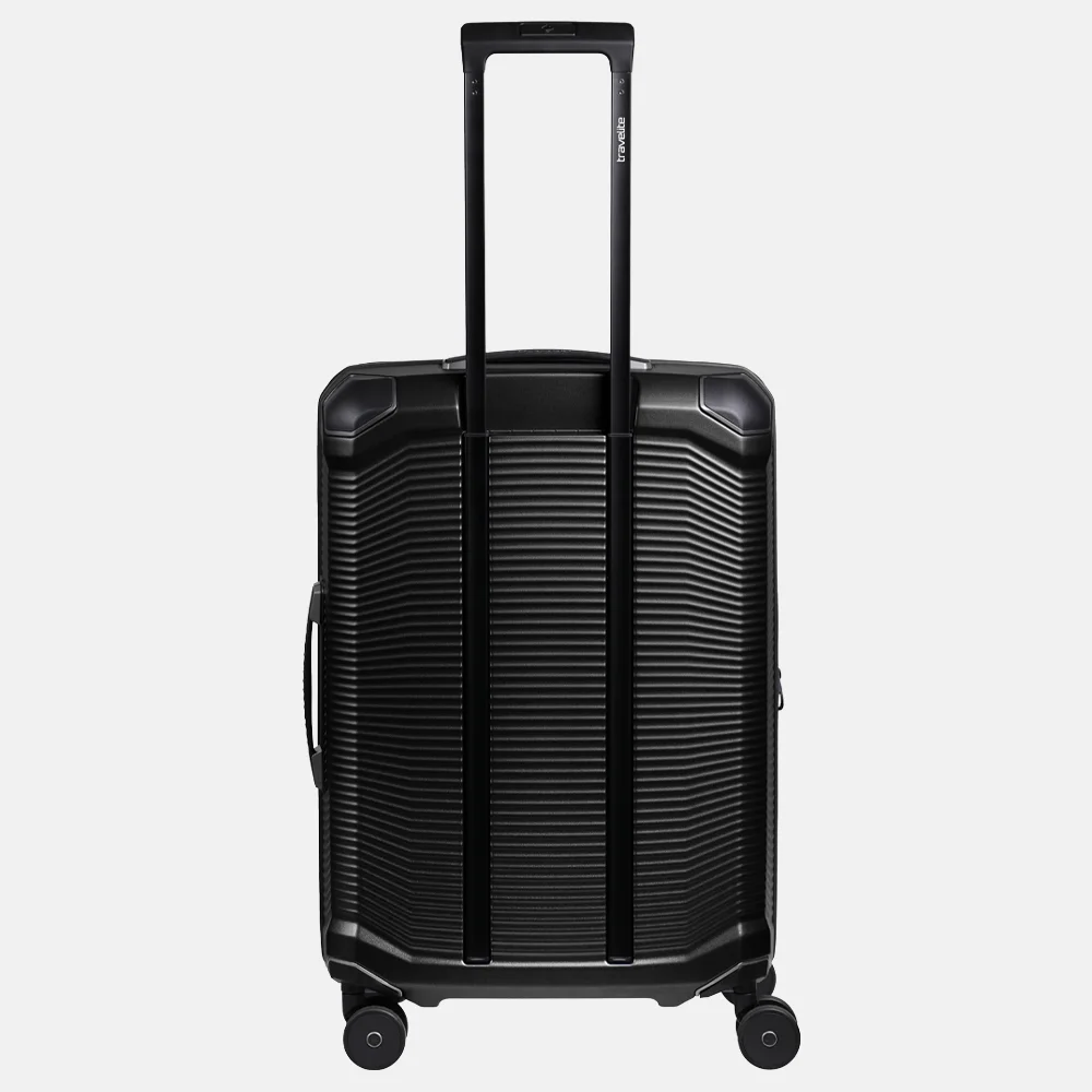 Travelite Millennium spinner reiskoffer 67 cm black bij Duifhuizen