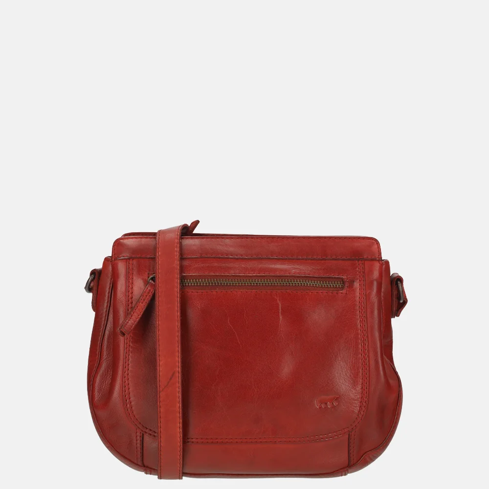 Bear Design Miley crossbody tas red bij Duifhuizen