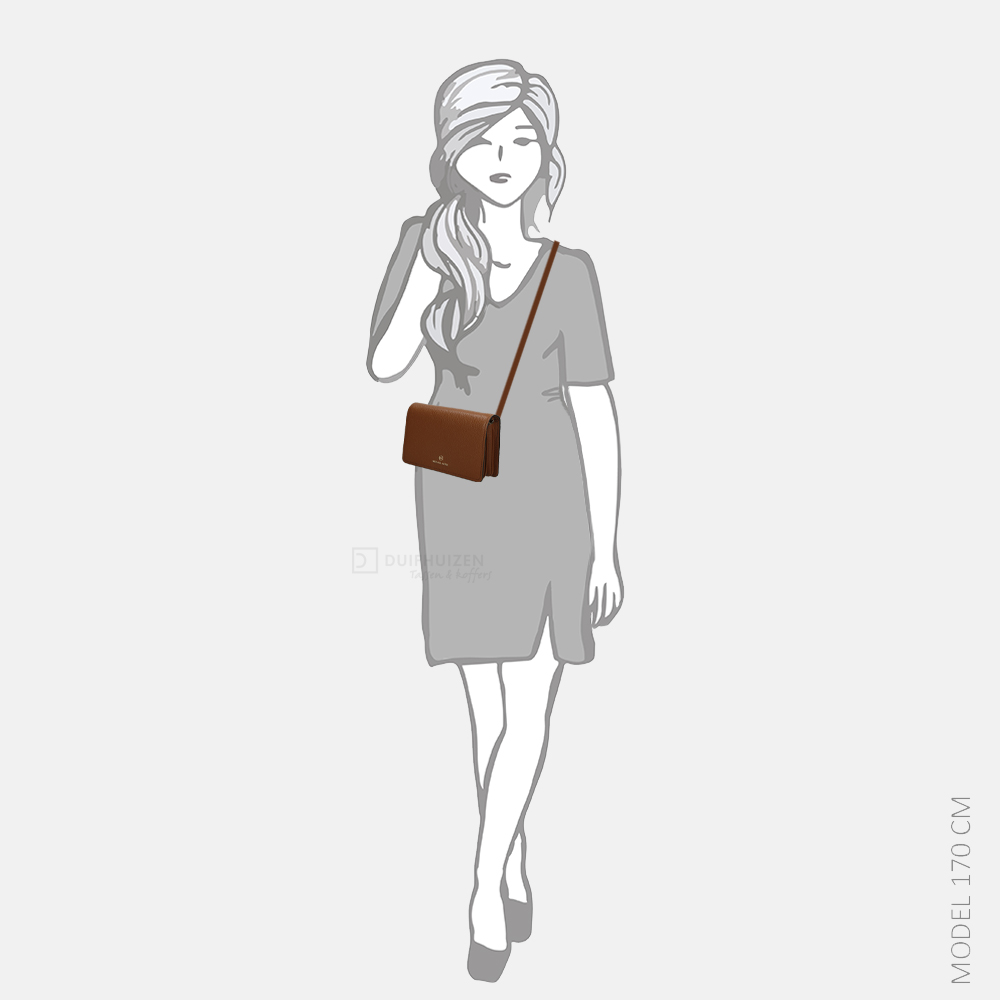 Michael Kors Jet Set Charm crossbody tas L luggage bij Duifhuizen