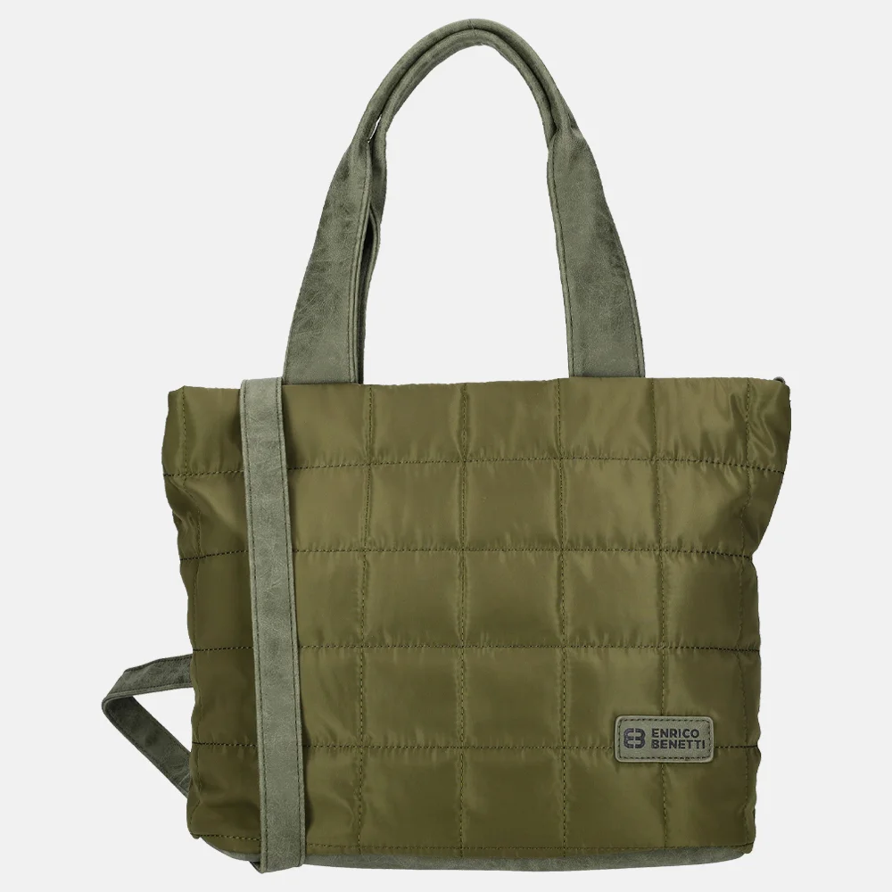 Enrico Benetti Demi shopper olijfgroen