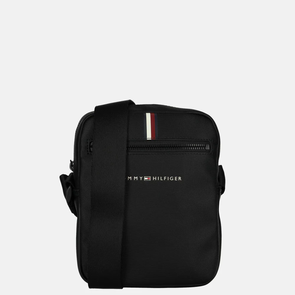 Tommy Hilfiger Essentail Pique schoudertas black