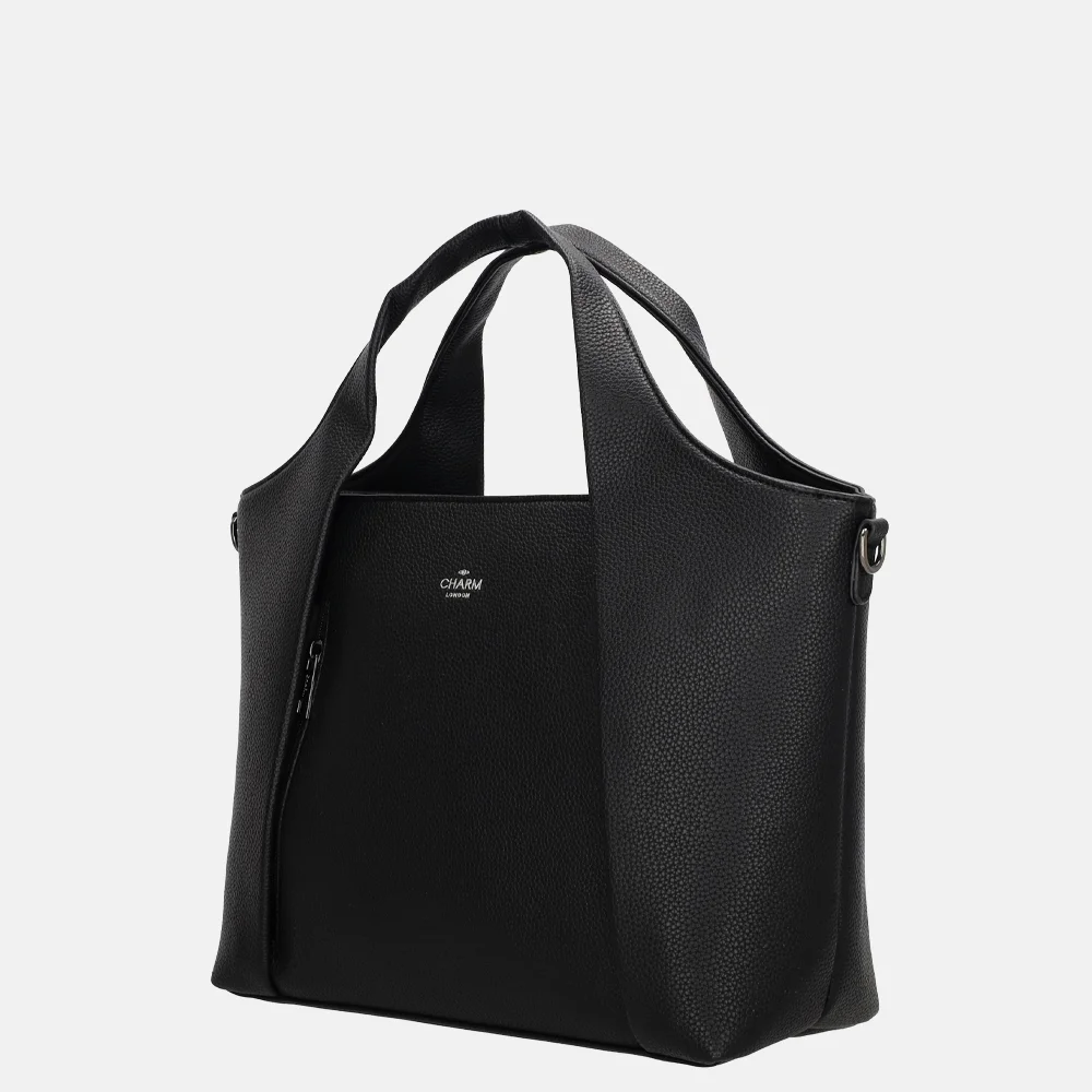 Charm London Mulberry street handtas M zwart bij Duifhuizen