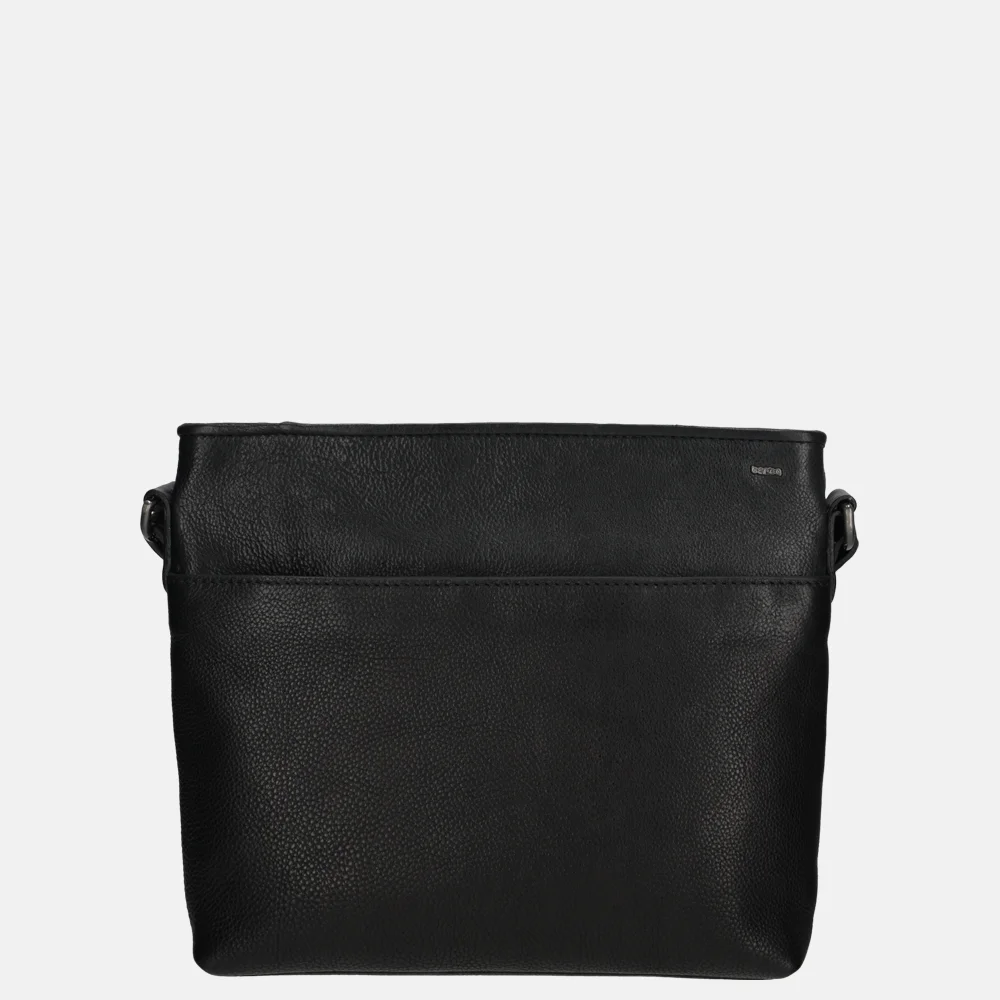 Berba Lucca schoudertas black bij Duifhuizen
