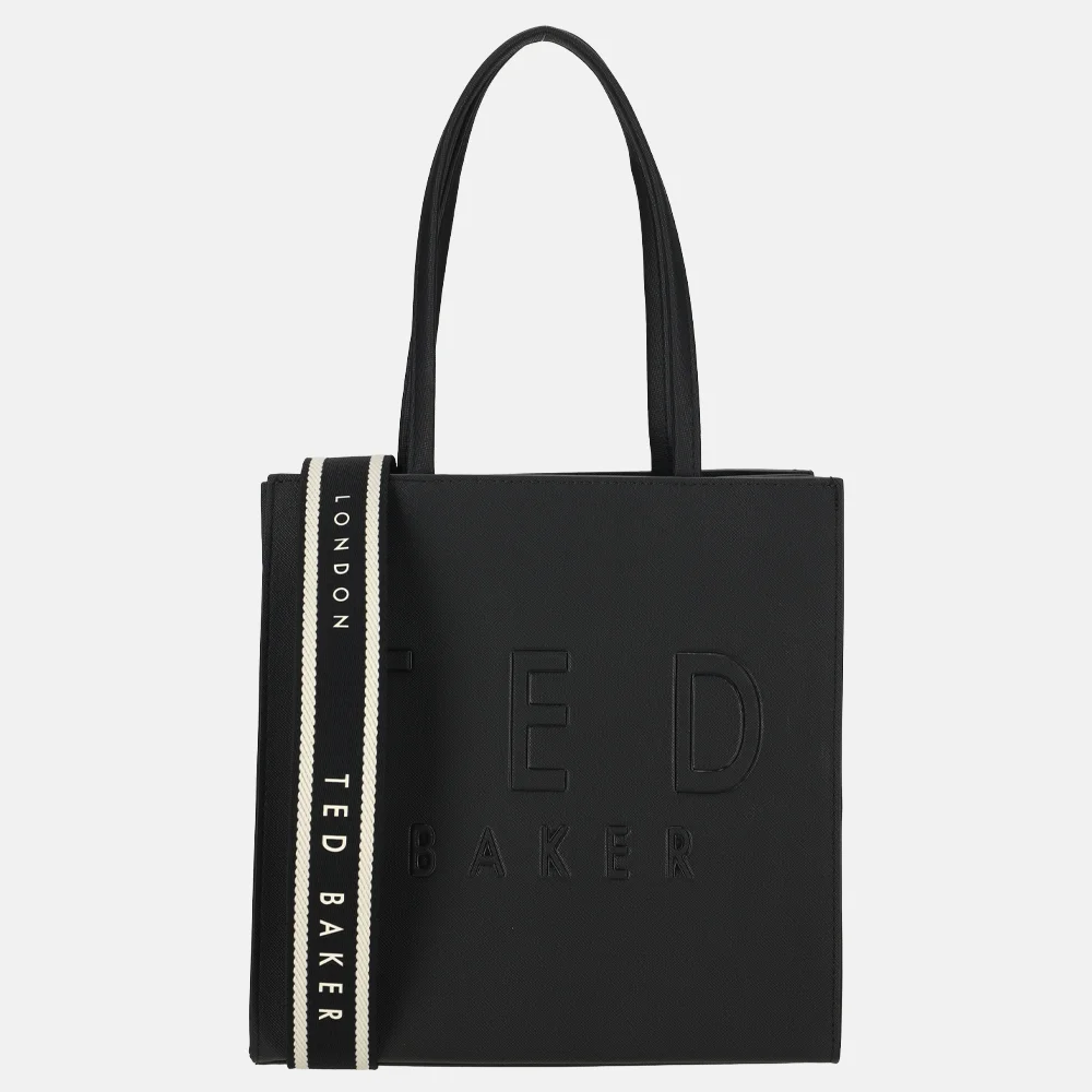Ted Baker Iconica icon bag S jet black bij Duifhuizen
