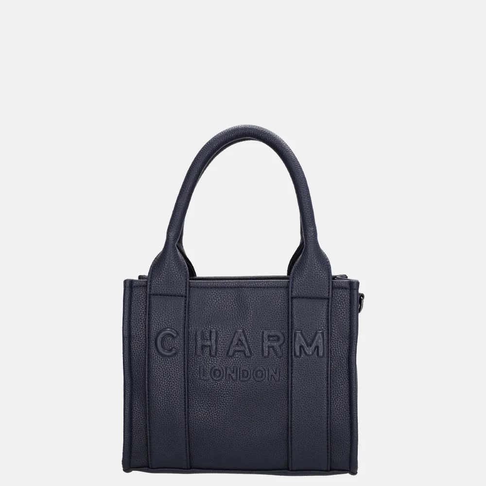 Charm London shopper S blauw bij Duifhuizen