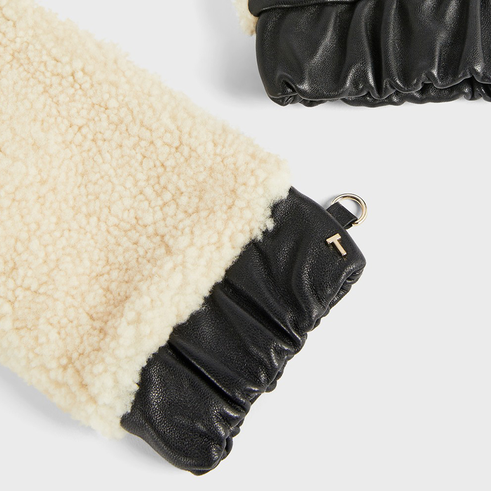 Ted Baker Aderyn handschoenen teddy natural bij Duifhuizen