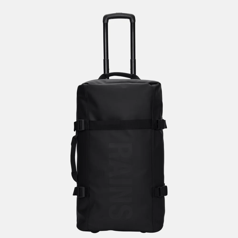 Rains Travel Bag reistas L black bij Duifhuizen