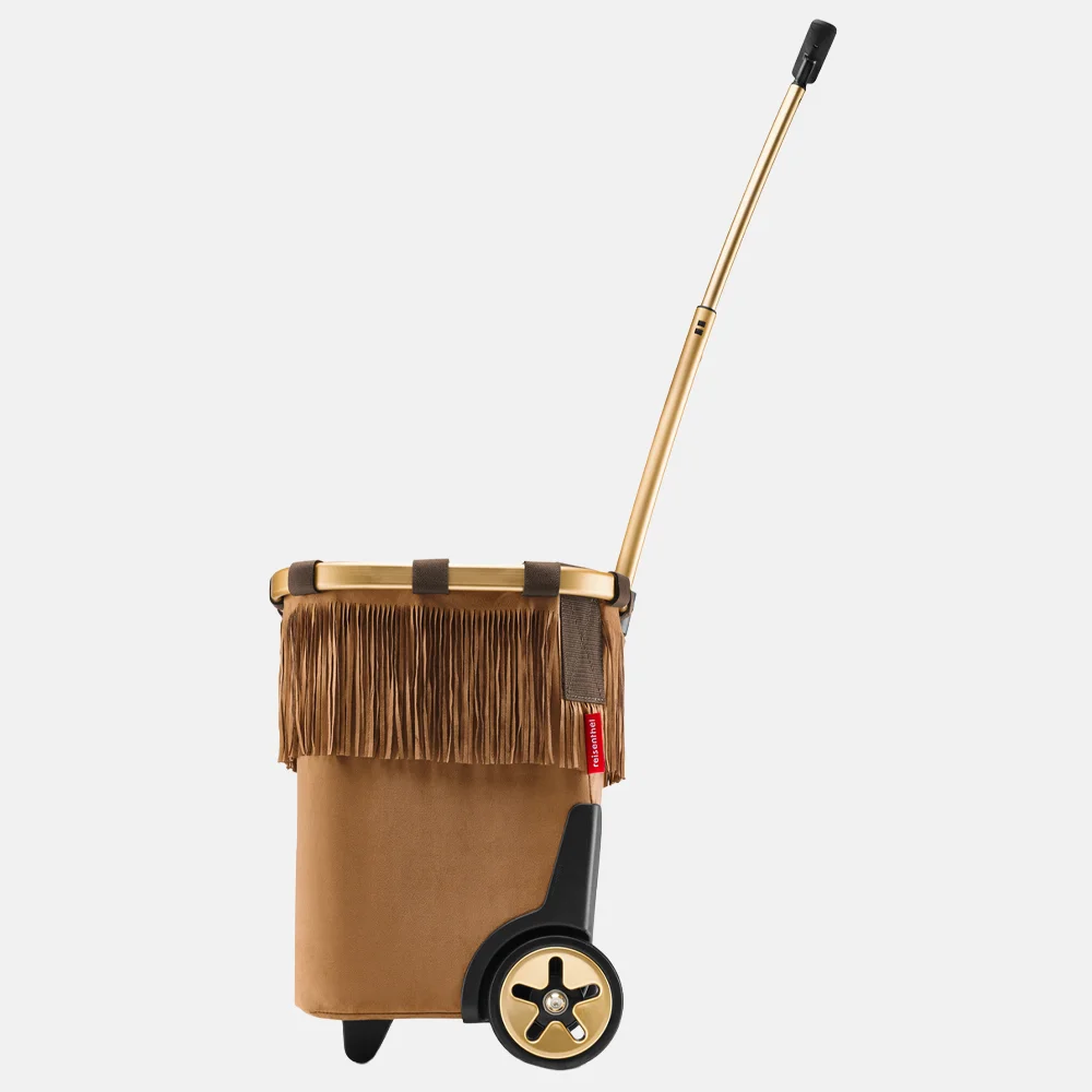 Reisenthel Western boodschappentrolley franjes cognac bij Duifhuizen