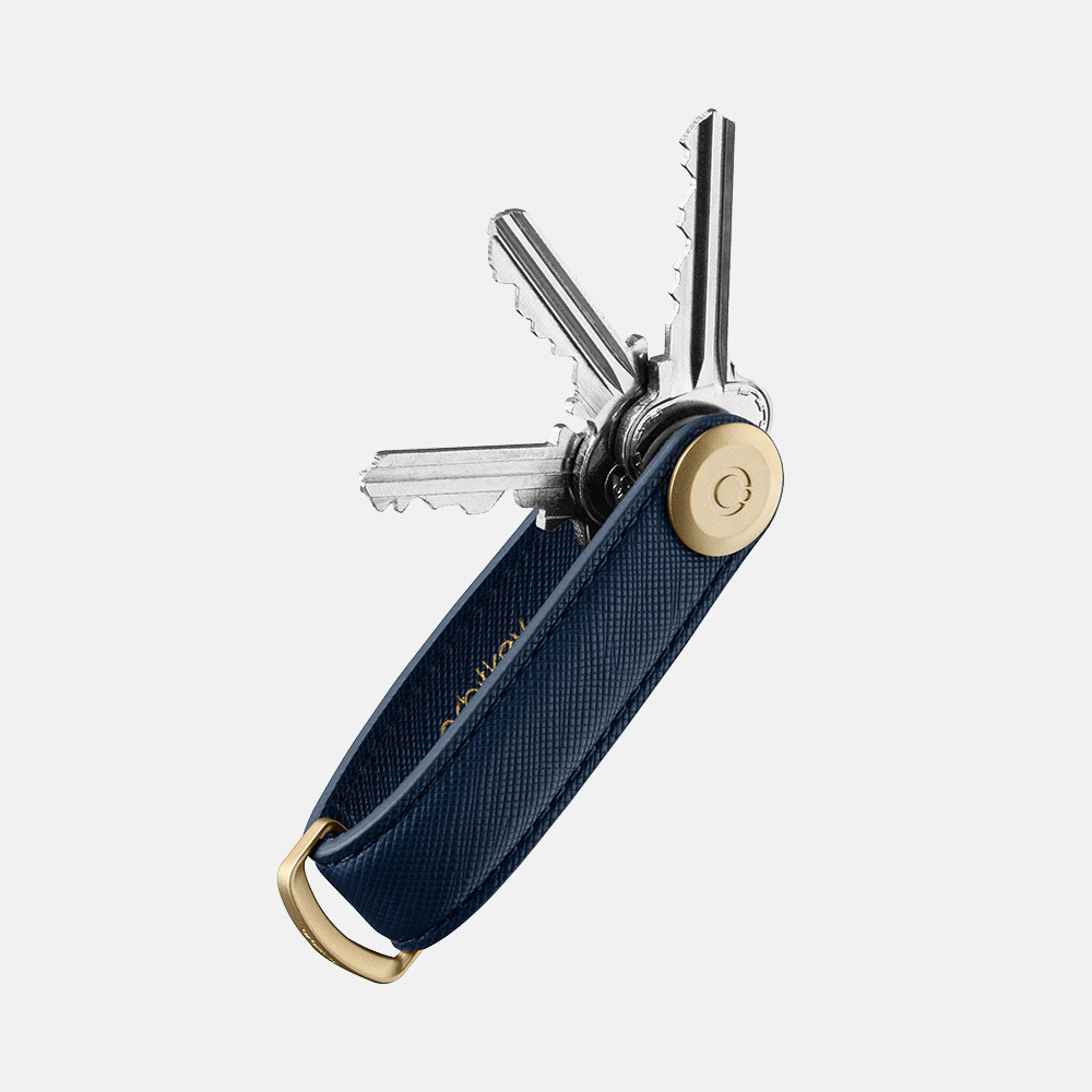 Orbitkey Key Organizer 2.0 Saffiano oxford navy