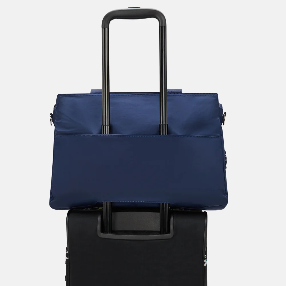 Kipling Elysia shopper infinite blue bij Duifhuizen