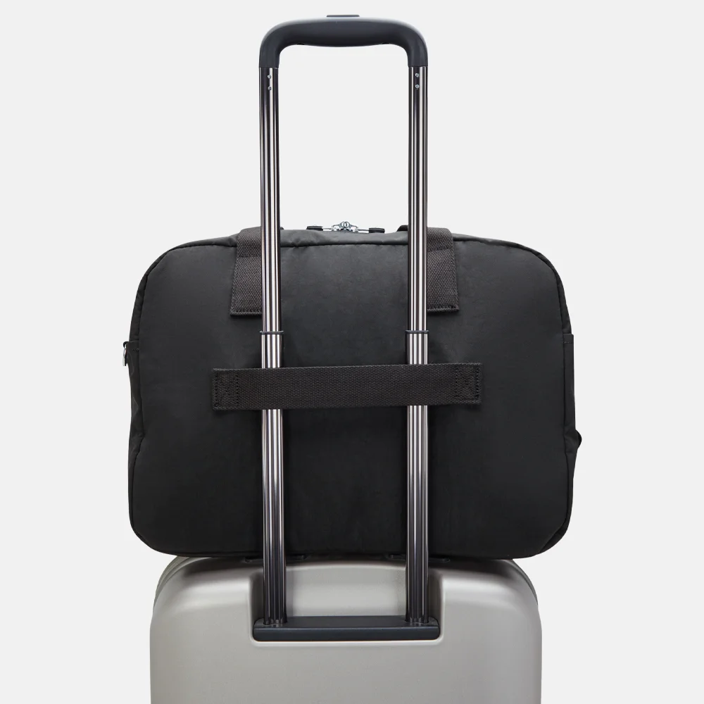 Kipling Defea weekendtas XL black noir bij Duifhuizen