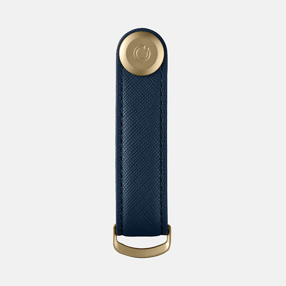 Orbitkey Key Organizer 2.0 Saffiano oxford navy bij Duifhuizen