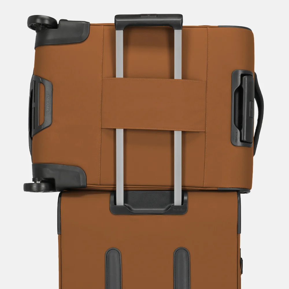 Travelite Briize reistas op wielen 55 cm curry bij Duifhuizen