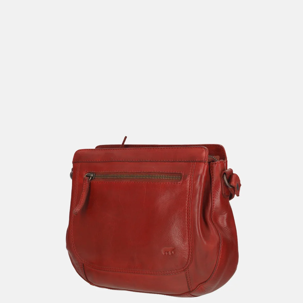 Bear Design Miley crossbody tas red bij Duifhuizen