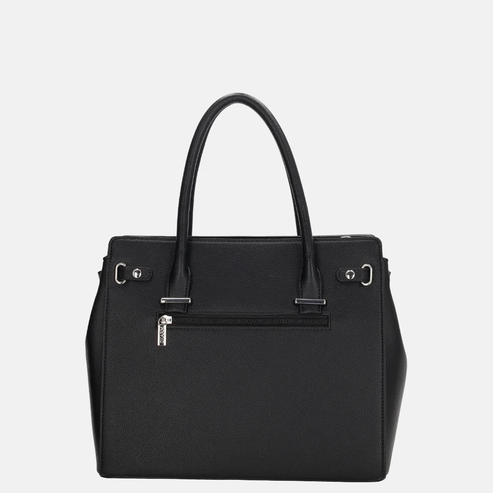 Charm London Soho handtas classic L zwart bij Duifhuizen