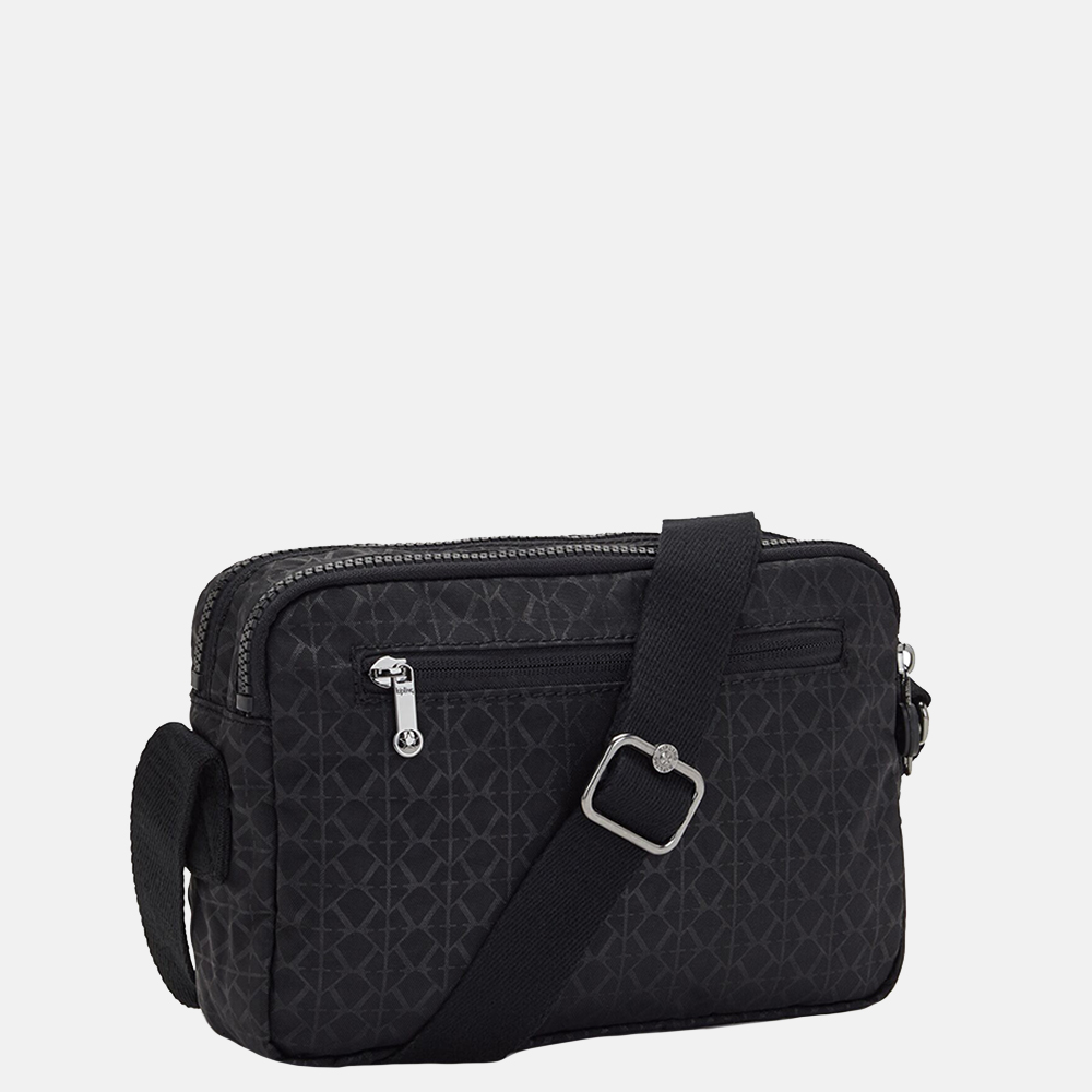 Kipling Abanu schoudertas M signature emb bij Duifhuizen