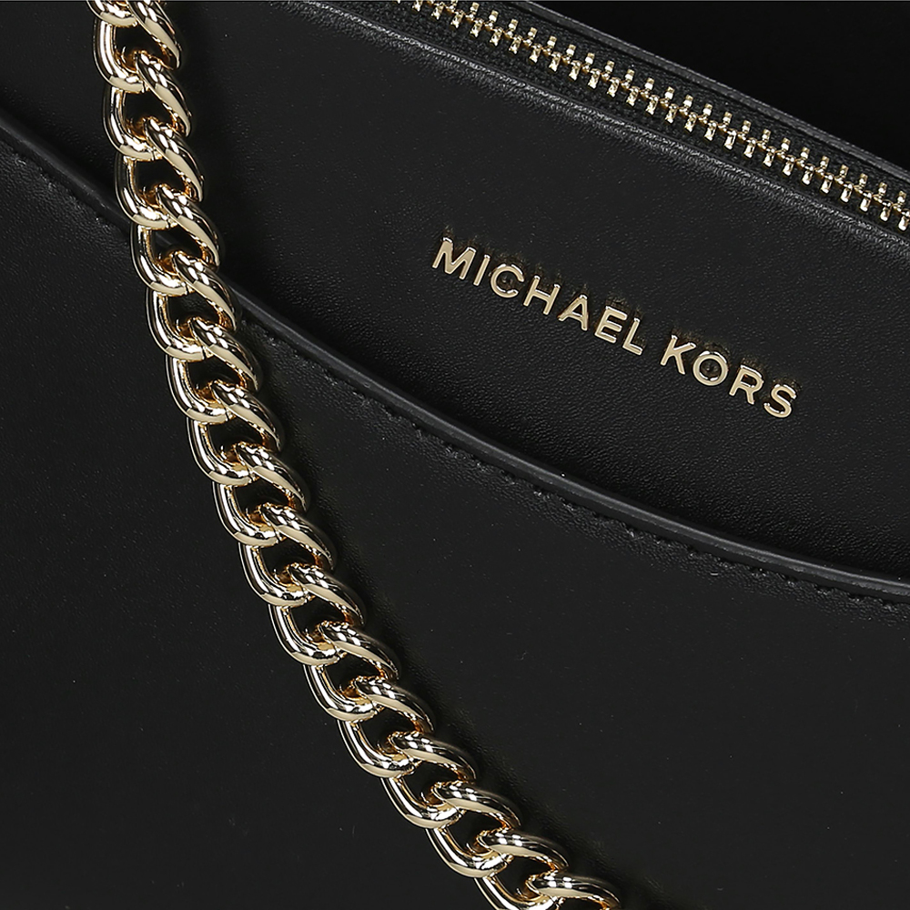 Michael Kors Soft Chain crossbody tas black